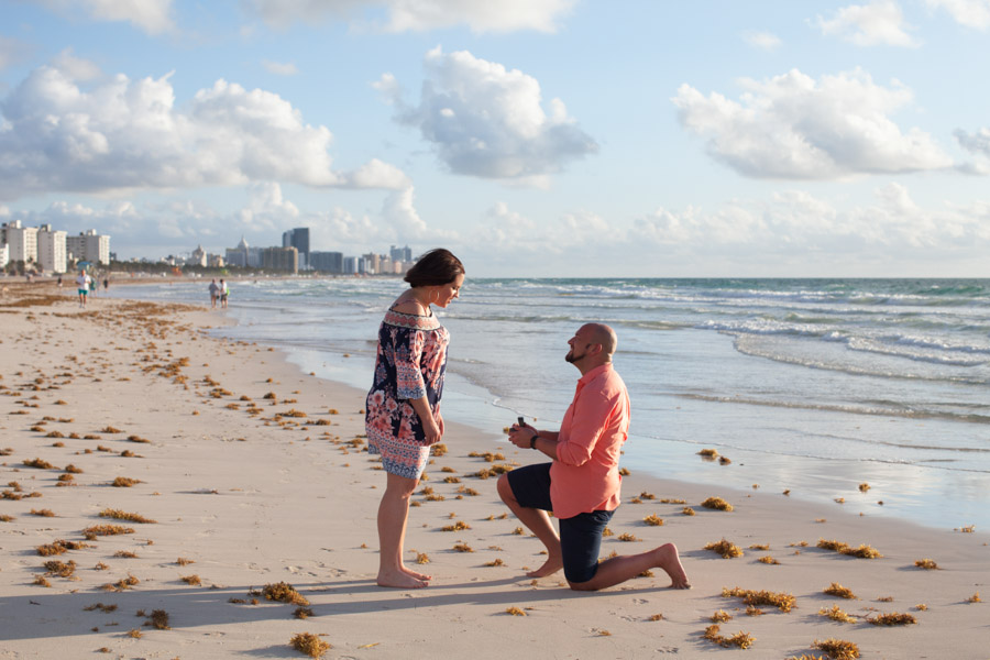 Miami Beach Proposal Photography