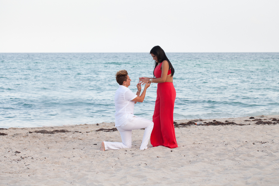 1 Hotel South Beach Proposal Photographer