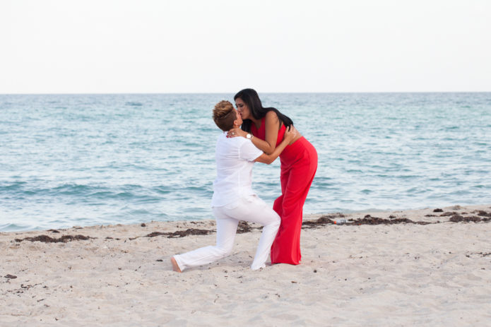 1 Hotel South Beach Proposal Photographer