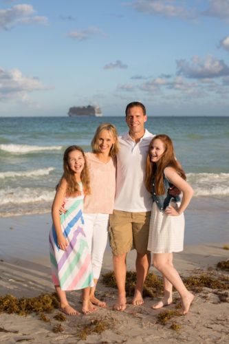 Miami Beach Family Photographer Sunset Session