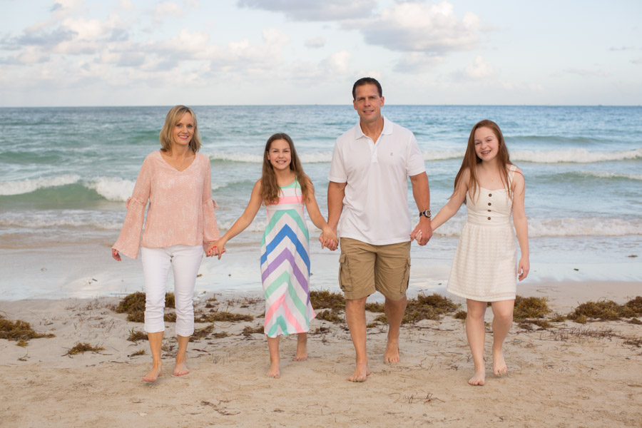 Miami Beach Family Photographer Sunset Session