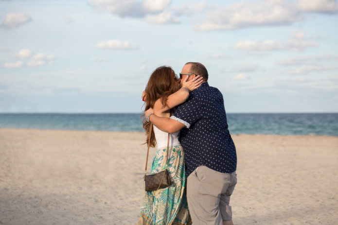 Miami Beach Surprise Proposal Photo Session