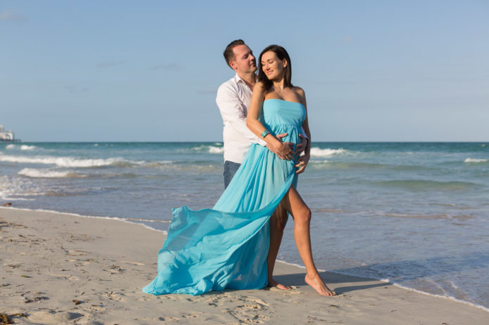 Miami Maternity Photographer Sunset Session