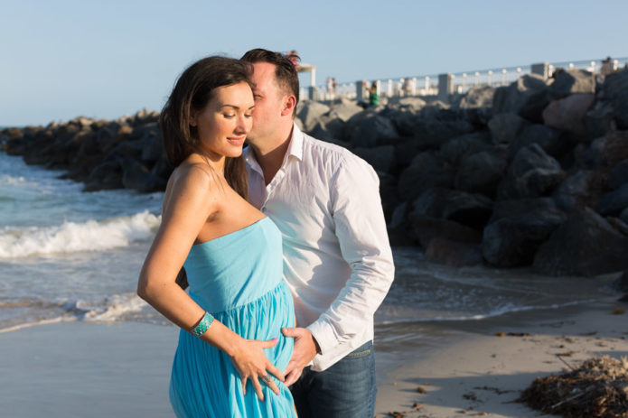 Miami Maternity Photographer Sunset Session