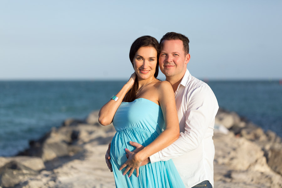 Miami Maternity Photographer Sunset Session