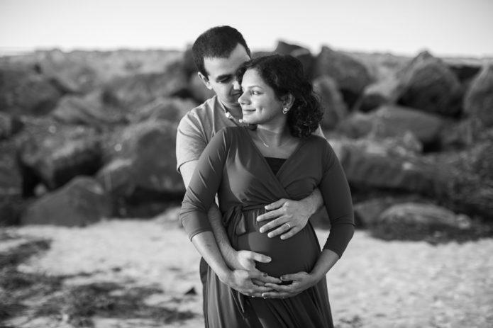 Miami Maternity Photographer Sunrise Beach Session