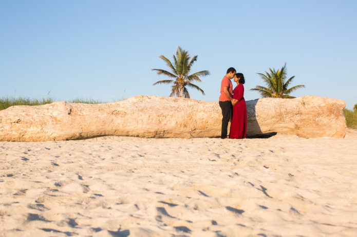 Miami Maternity Photographer Sunrise Beach Session