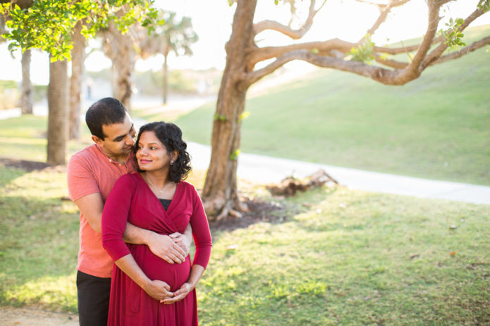 Miami Maternity Photographer Sunrise Beach Session