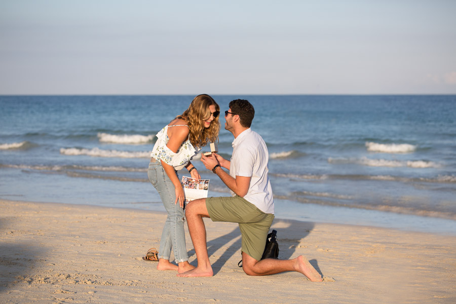 South Beach Surprise Proposal Photographer