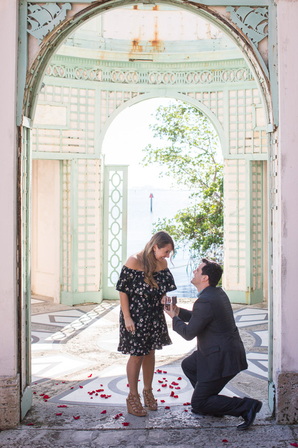 Vizcaya Proposal and Engagement Photography 