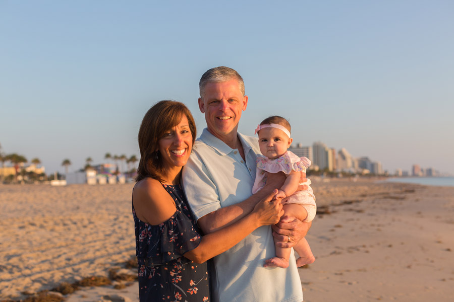 Fort Lauderdale Family Photography Sunrise Beach Session