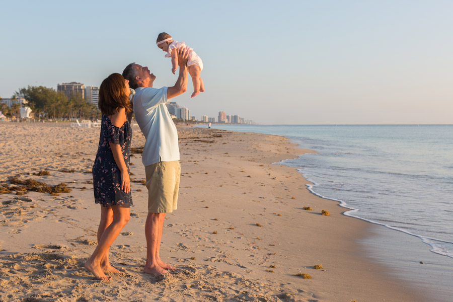 Fort Lauderdale Family Photography Sunrise Beach Session