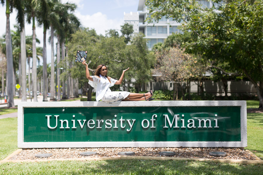 University of Miami Graduate Photo Session