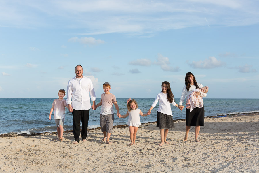 Family of Seven Surfside Florida Photographer