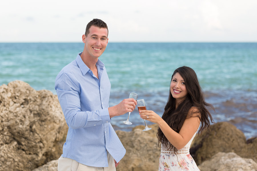 The Palms Hotel and Spa Proposal Photo Shoot in Miami Beach