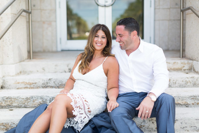 Collins Park and Setai Miami Beach Couple Anniversary Photographer