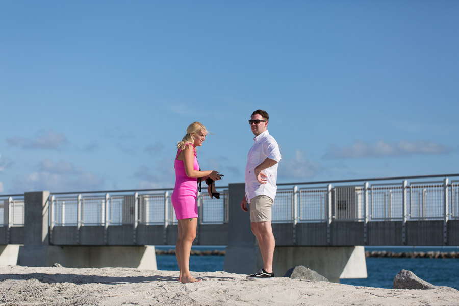South Pointe Pier Proposal Miami Beach Photographer