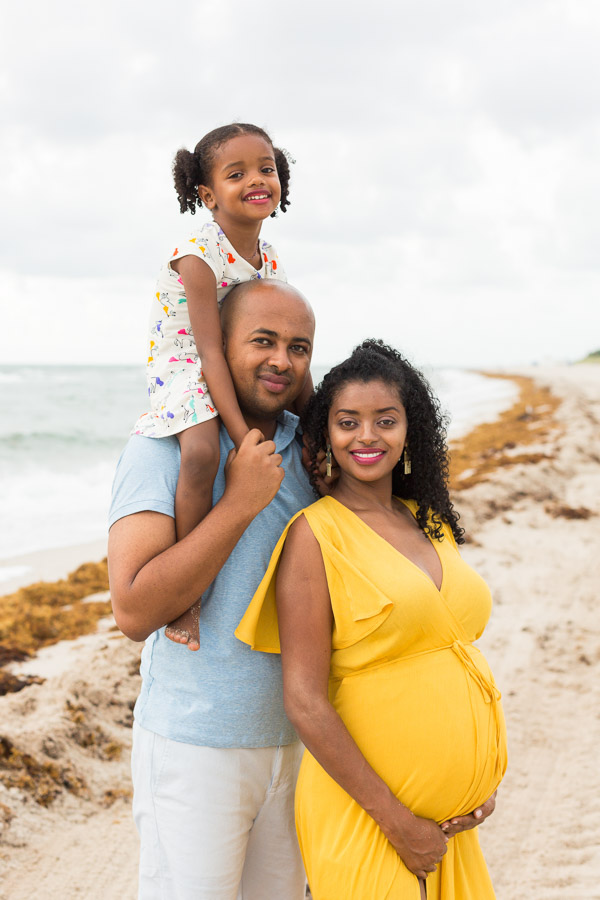 Family of Three Miami Maternity Photographer