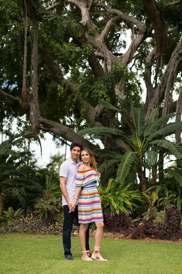 Miami Beach Botanical Gardens Engagement Photographer 