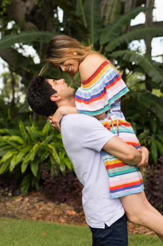 Miami Beach Botanical Gardens Engagement Photographer