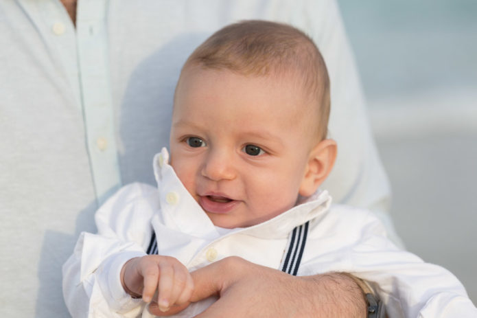 4 Month Old Family Photo Session