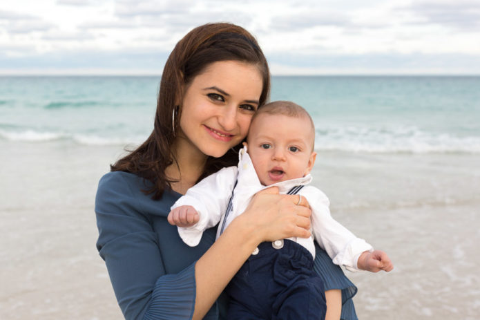 4 Month Old Family Photo Session