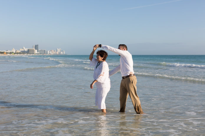 Large Family Photography Beach Session at Sunrise