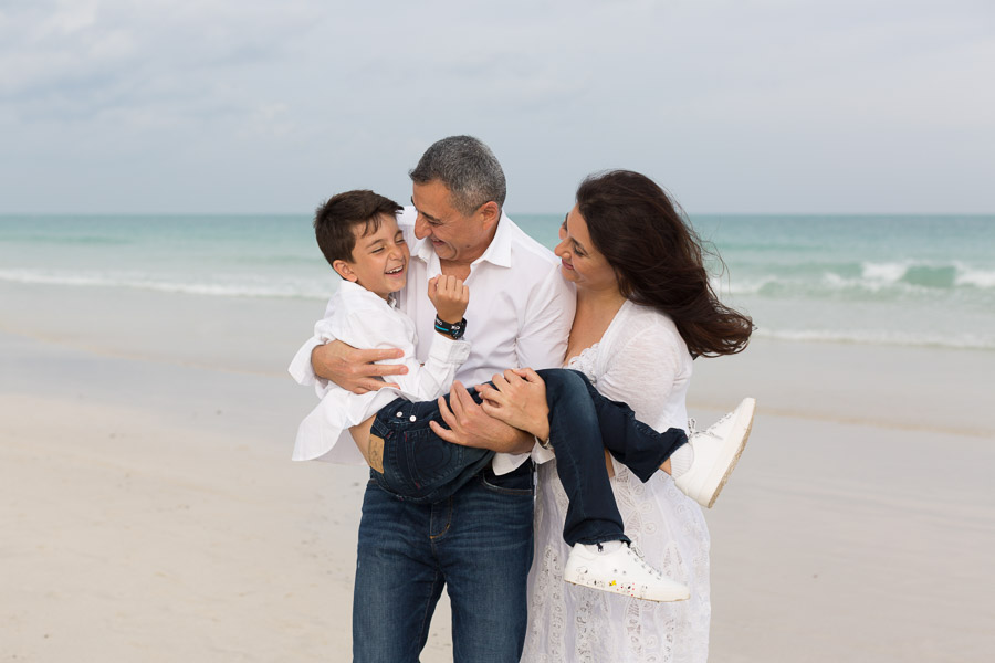 South Beach Family of Five Photography Session