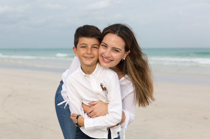 South Beach Family of Five Photography Session