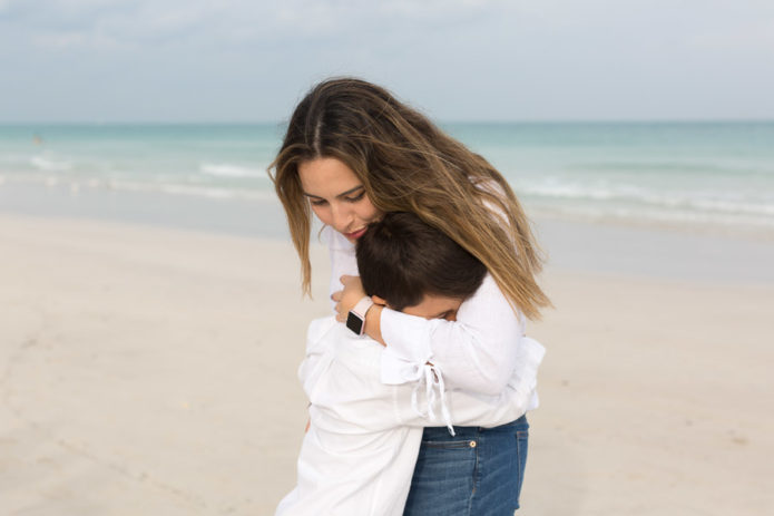 South Beach Family of Five Photography Session