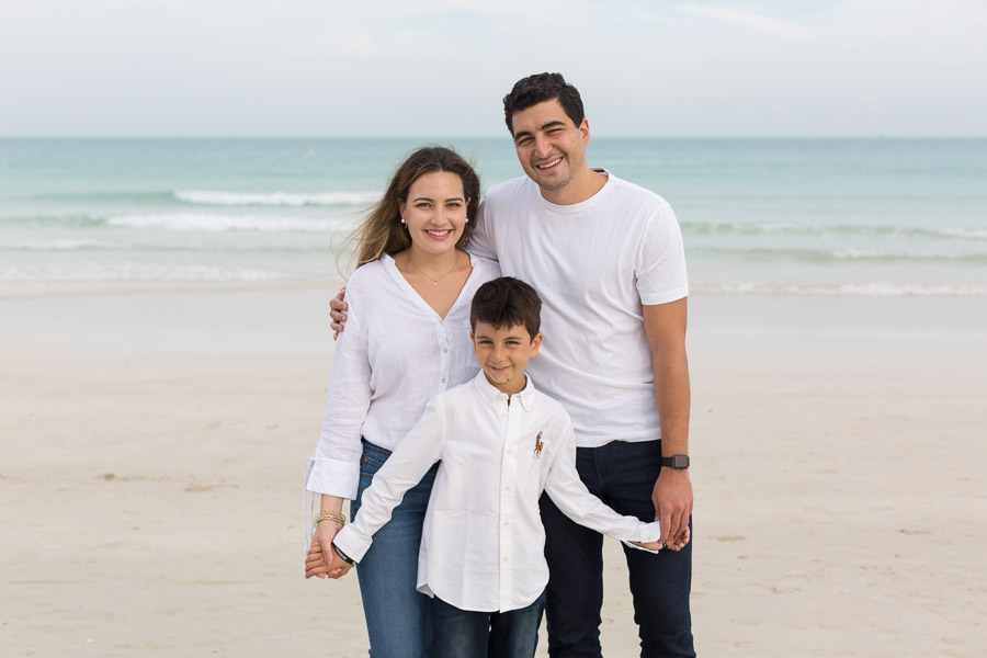 South Beach Family of Five Photography Session