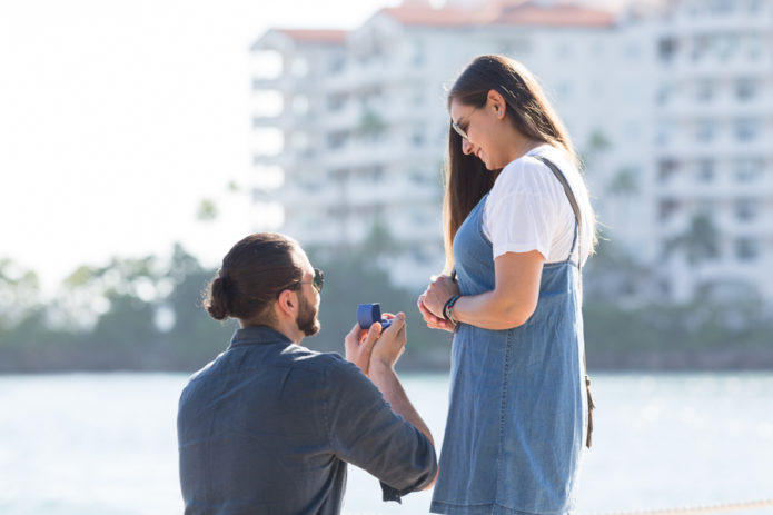 Couple Proposal Miami Beach