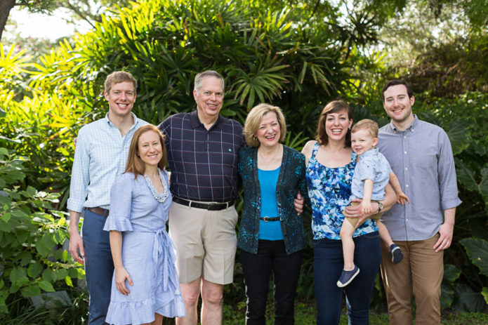 Family Photography Session at Miami Beach Botanical Garden