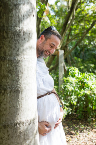 Miami Beach Botanical Garden Maternity Session