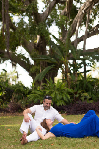 Miami Beach Botanical Garden Maternity Session