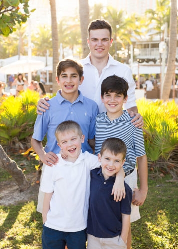 Nikki Beach Family Photography Session in South Beach, Florida