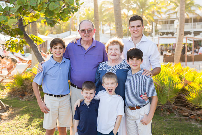 Nikki Beach Family Photography Session in South Beach, Florida