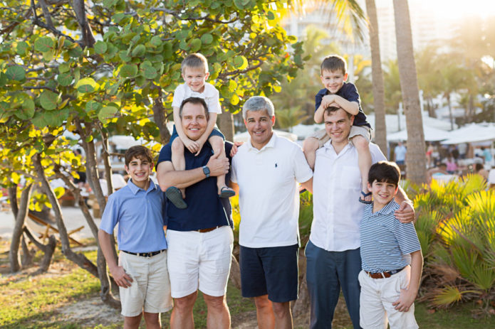 Nikki Beach Family Photography Session in South Beach, Florida