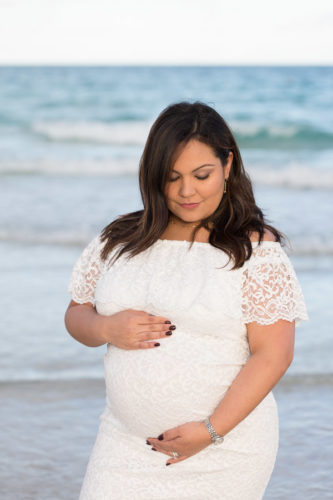 South Beach Maternity Photography Session