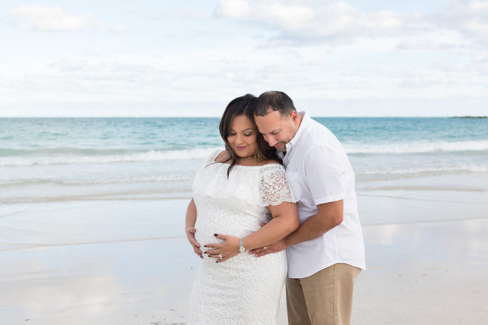 South Beach Maternity Photography Session