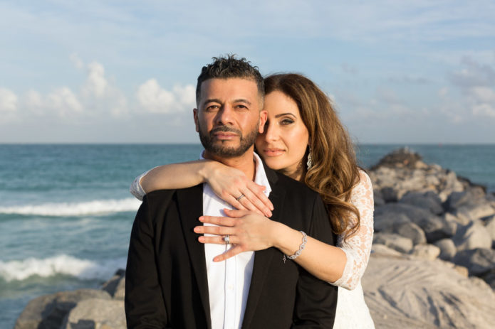 15 year anniversary photography session miami beach