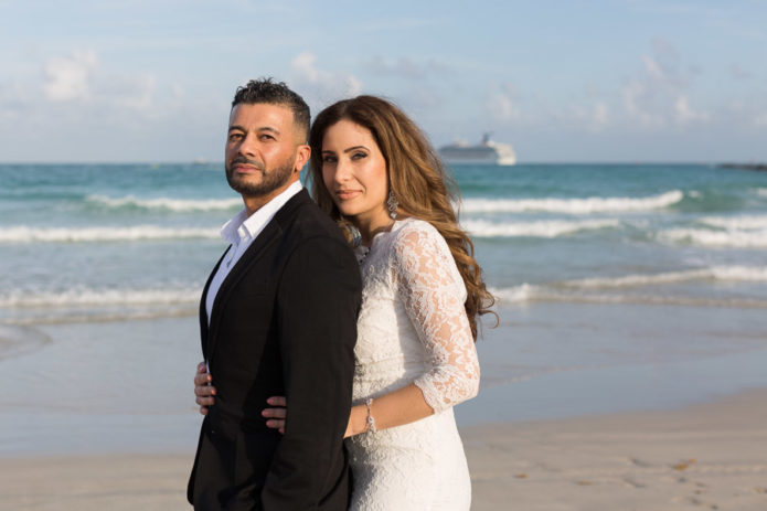 15 year anniversary photography session miami beach