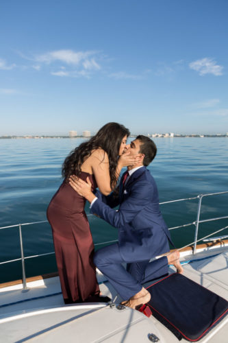 Miami Sunrise Boat Proposal