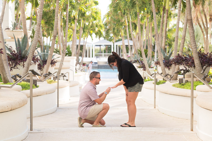 Loews Miami Beach Hotel Proposal Photographer