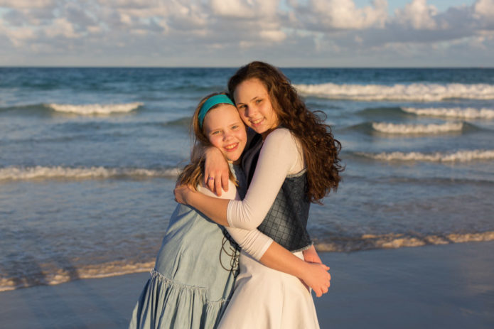 Miami Family Beach Photo Shoot Sunset