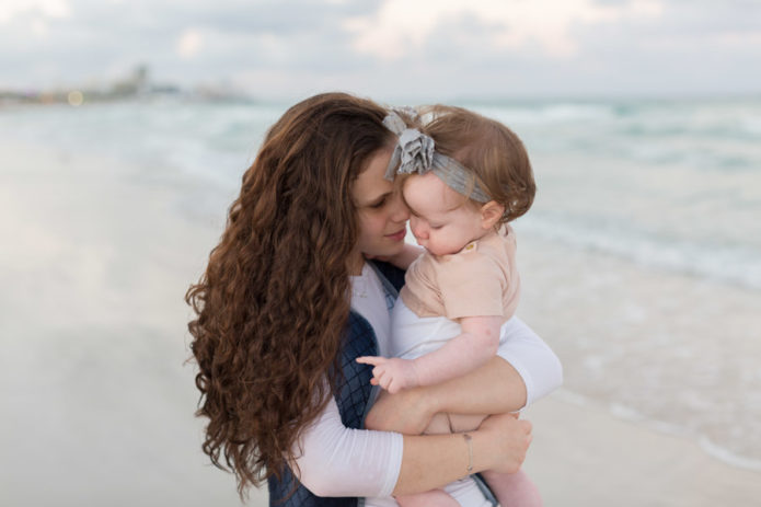 Miami Family Beach Photo Shoot Sunset