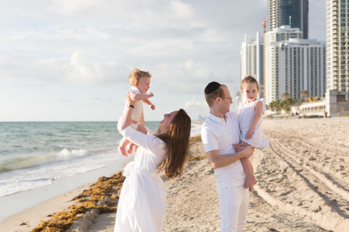 Sunny Isles Family Photographer Sunrise Beach Session