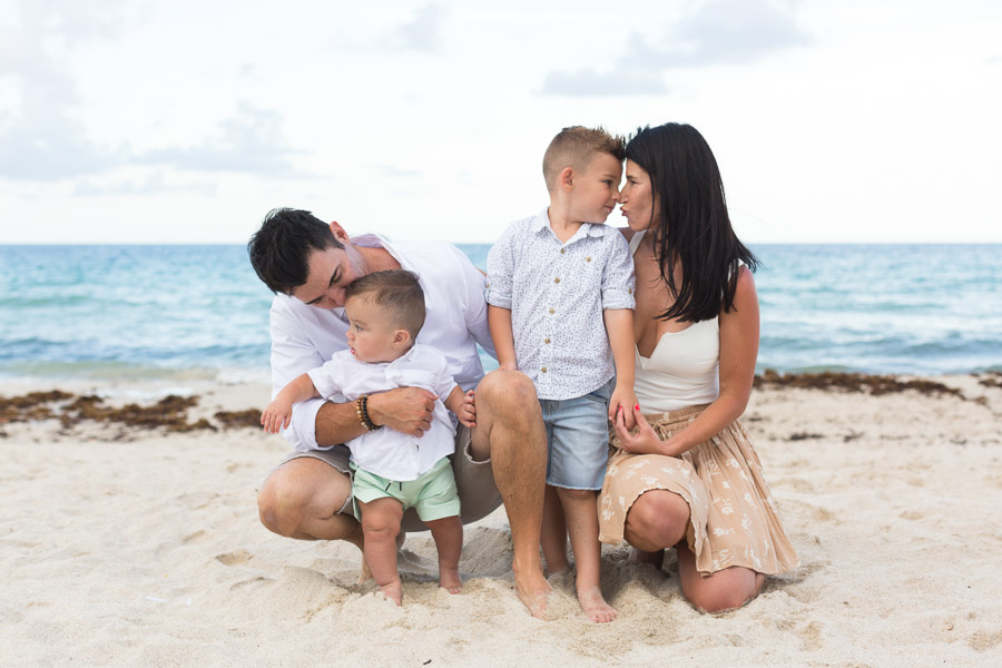 Extended Family Miami Beach Photo Shoot