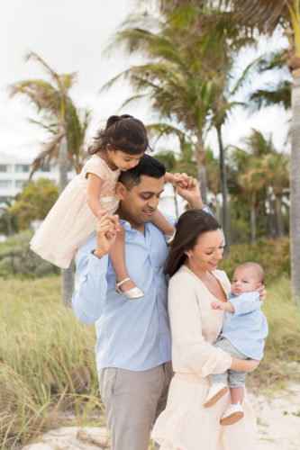 Miami Family Photographer Collins Beach Session