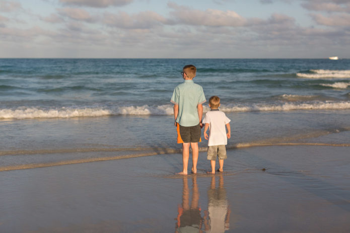 Sunset Family Photography Session Miami Beach